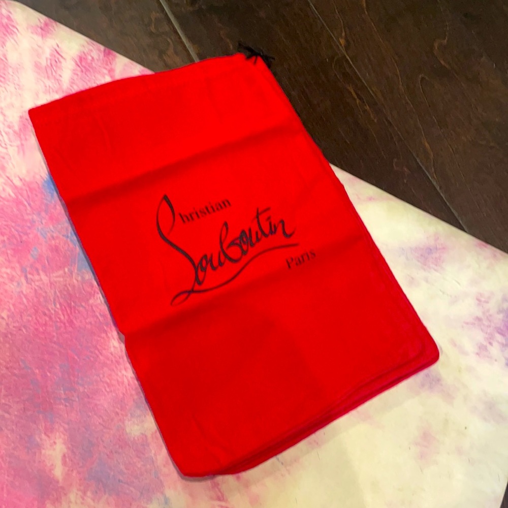 Christian Louboutin Paris Red Dust Bags